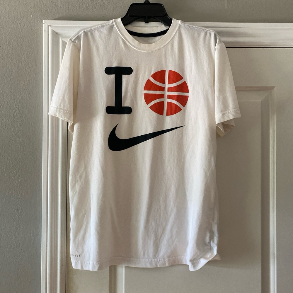 Nike Dri-FIT White Tee